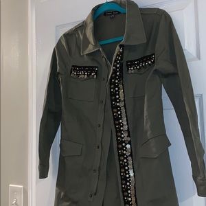 Army green jacket size xsmall